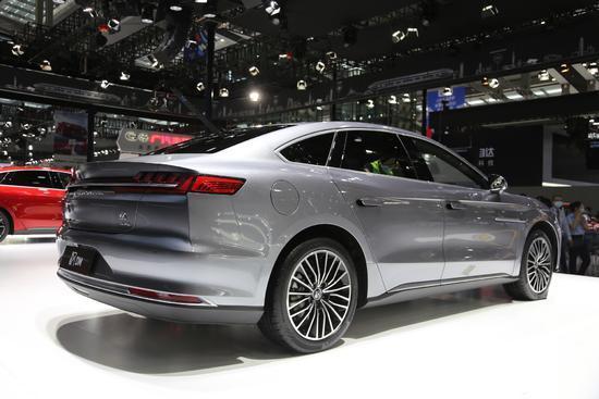 比亚迪汉DM正式亮相 百公里加速4.7秒