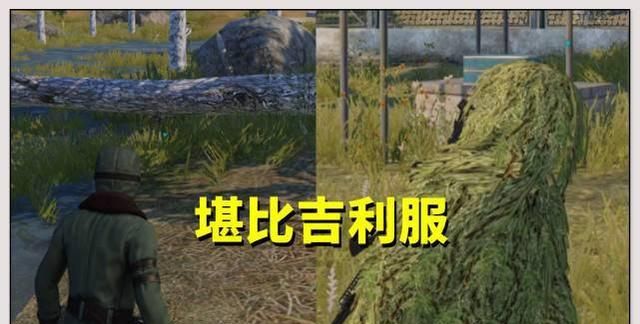 和平精英性价比最高的皮肤免费版的吉利服只是已经绝版