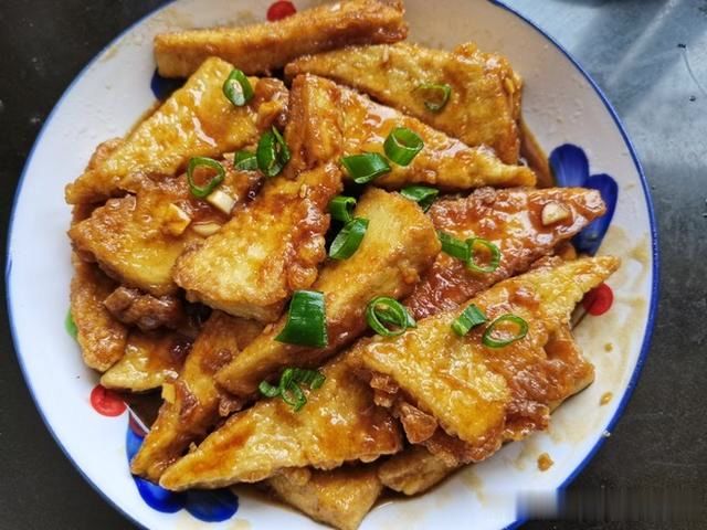 家常豆腐菜谱,煎豆腐,做法简单,美味营养,超级下饭,吃不够