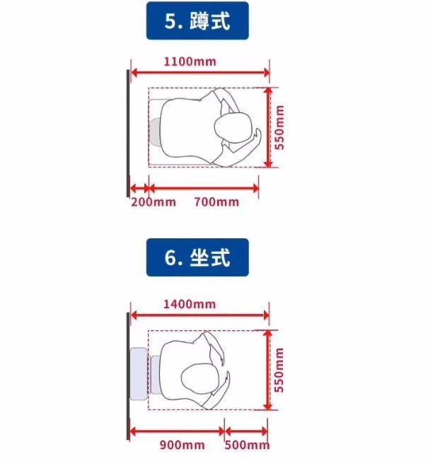 3-9平卫生间布局方案 尺寸设计!不浪费1毫米!堪称家装