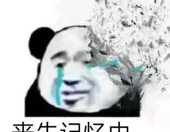 丧失记忆中.(熊猫头考试表情包)