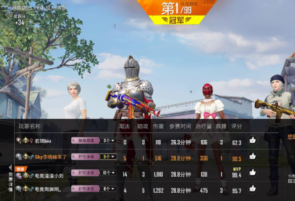 和平精英sky又带明星们吃鸡了电竞第一人的牌面还是那么大