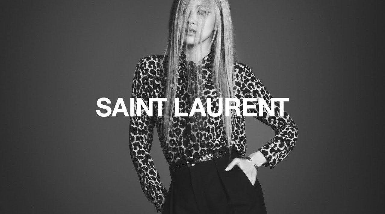 ros × saint laurent blackpink成员ros出镜saint laurent 2020