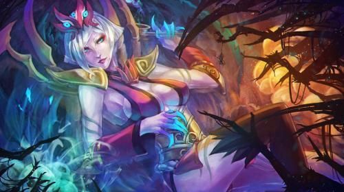 LOL：蜘蛛女皇的大型上分攻略，排位之中只有蜘蛛才能安然无恙