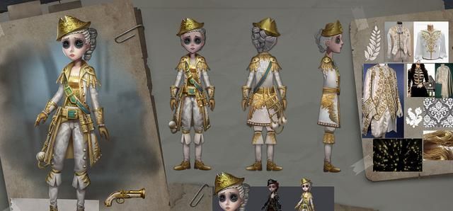 第五人格:公开苦行僧角色废稿,玛尔塔的弃用金皮最终给了里奥!