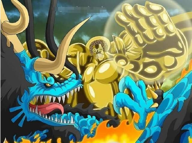 海贼王大神画出战国单挑四皇神龙凯多被一招秒