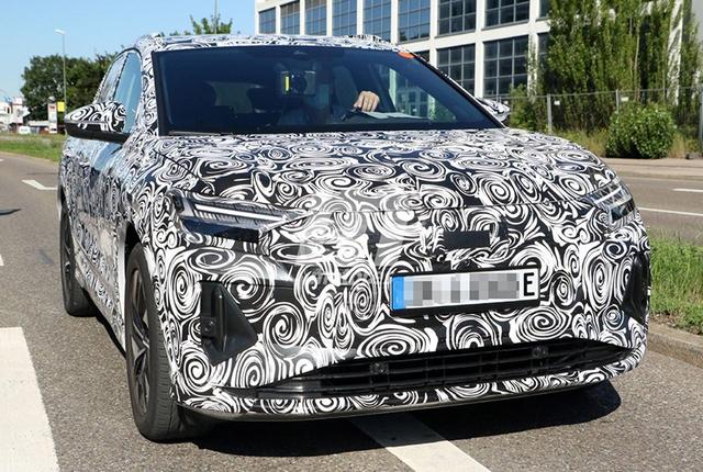 将提供两个续航版本/预计明年上市 奥迪Q4 e-tron谍照首度曝光