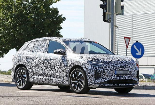 将提供两个续航版本/预计明年上市 奥迪Q4 e-tron谍照首度曝光