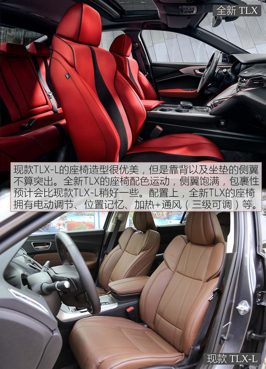 讴歌TLX新老对比 别再叫我“雅阁王"