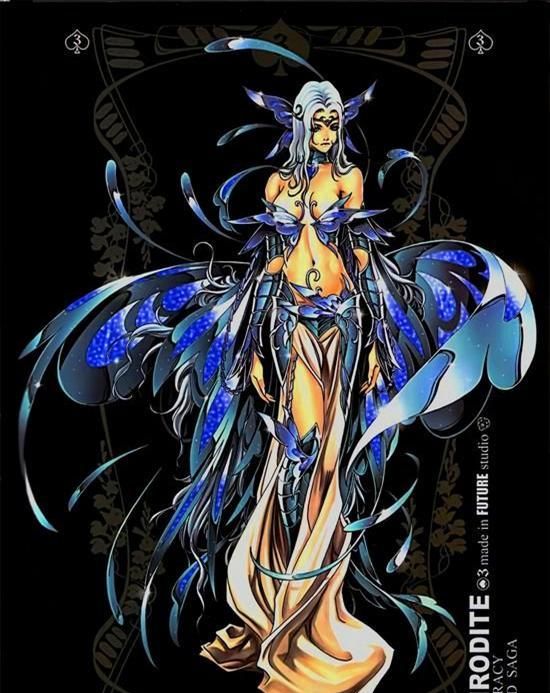 圣斗士星矢系列之奥林匹斯十二主神精美插画图集!内附