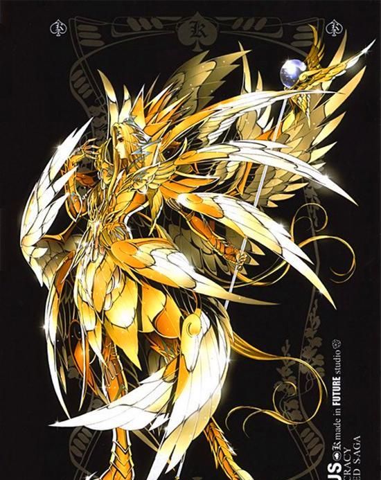 圣斗士星矢系列之奥林匹斯十二主神精美插画图集!内附