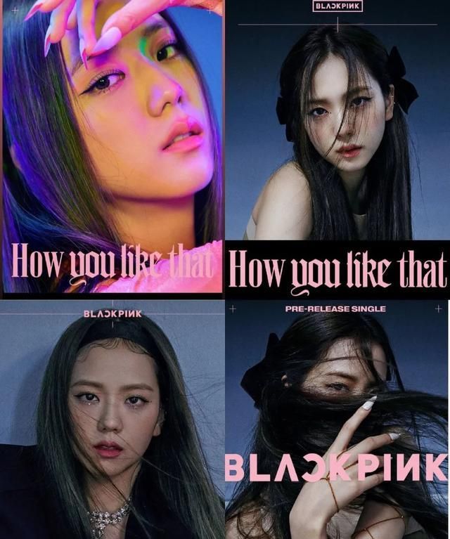 blackpink大势回归\四人发色