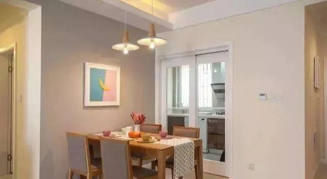 97平三房,一进门把人迷住!全屋只刷墙漆不造型就很漂亮了