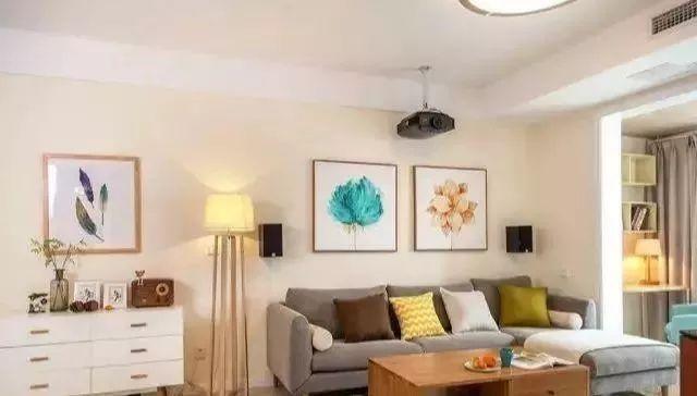 97平三房,一进门把人迷住!全屋只刷墙漆不造型就很漂亮了