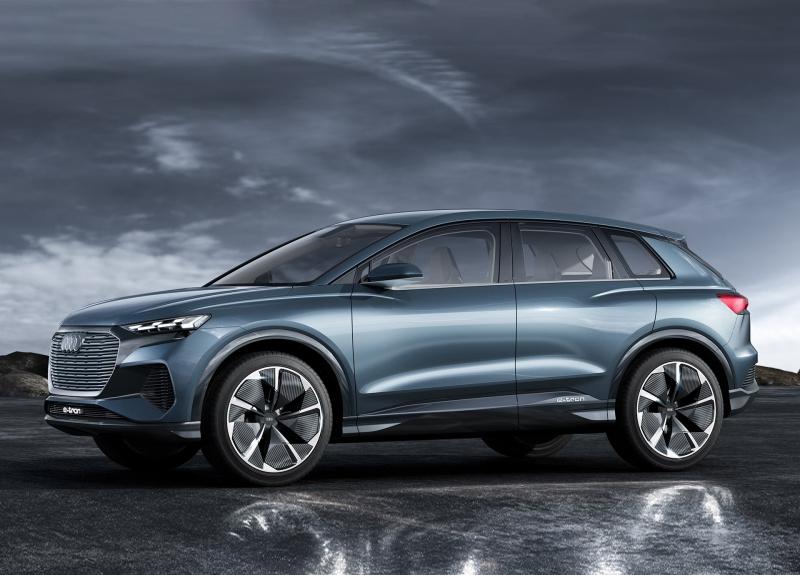 续航500公里,6.3秒破百,奥迪Q4 Sportback e-tron概念车亮相