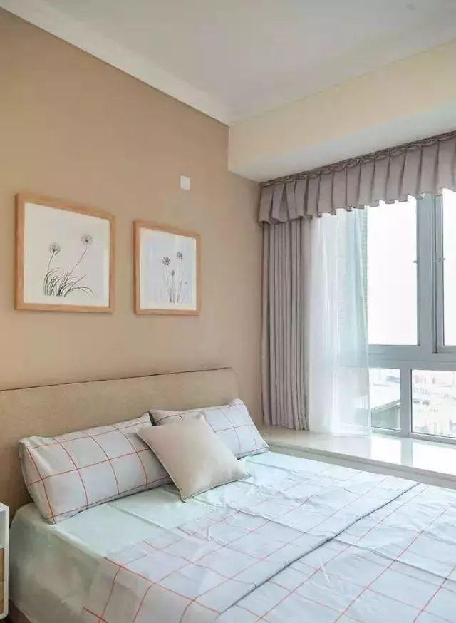 97平三房,一进门把人迷住!全屋只刷墙漆不造型就很漂亮了