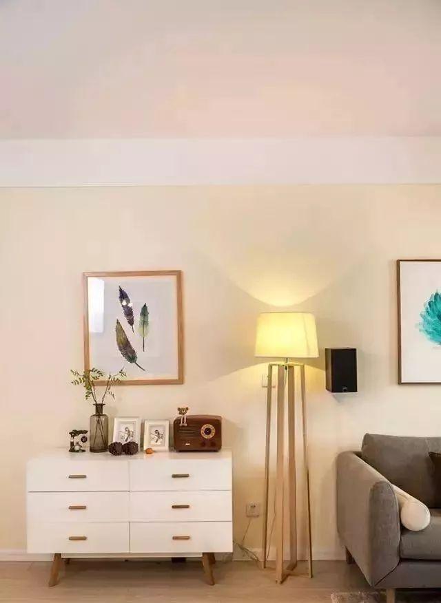 97平三房,一进门把人迷住!全屋只刷墙漆不造型就很漂亮了