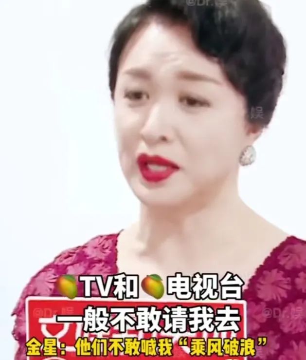 金星拒绝上《浪姐》?透露在法国注册电视台,继续做《金星秀》?