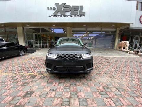 路虎揽运贴车衣磨砂质感超赞石家庄永诚