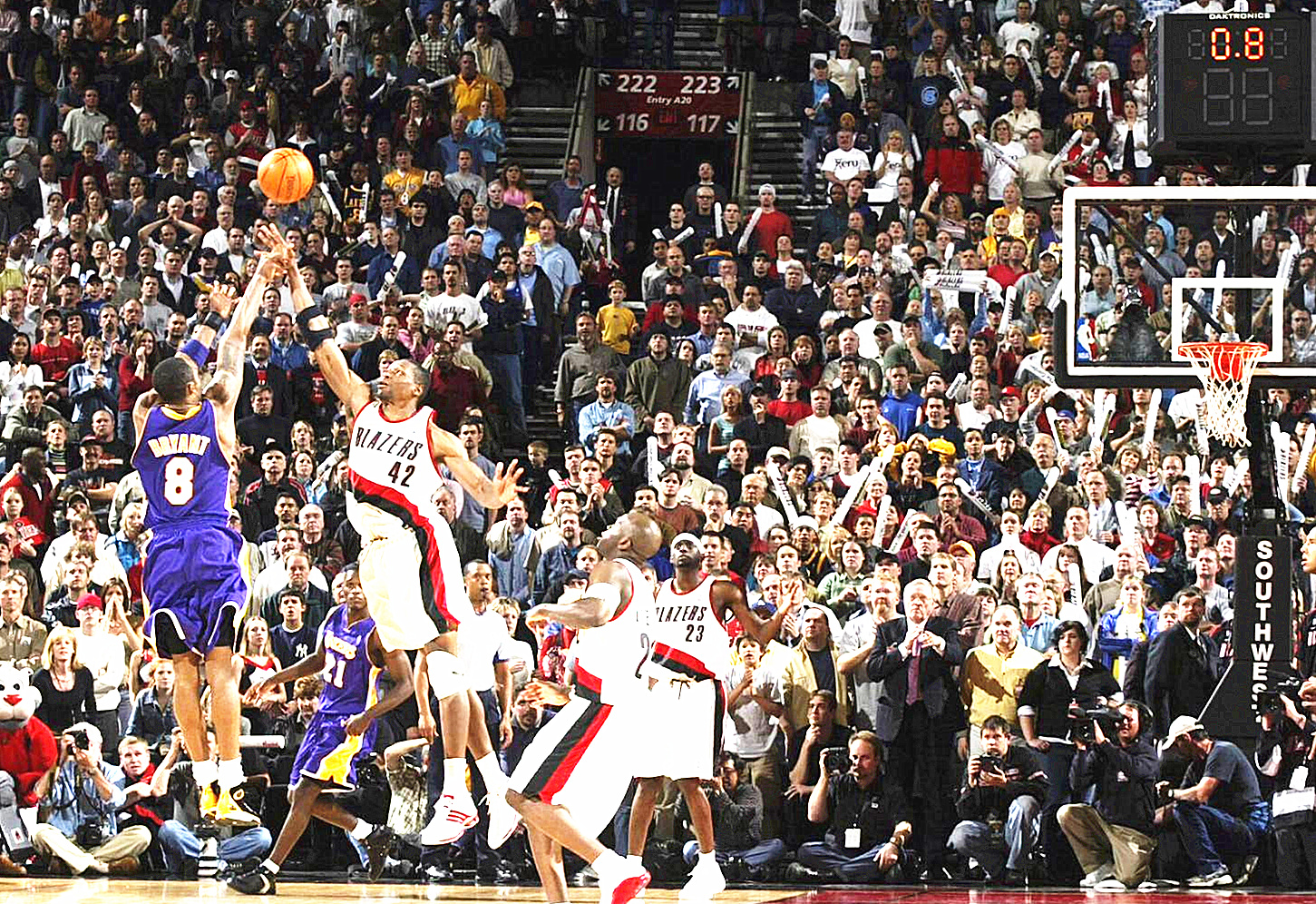 双绝杀有多难nba史上仅出现过三次科比两次还有一次是他