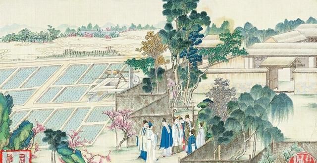 红楼梦:绘画展现大观园鸟瞰图,第一处景色为何叫“曲径通幽处”|大观园鸟瞰图|大观园|贾宝玉_新浪新闻