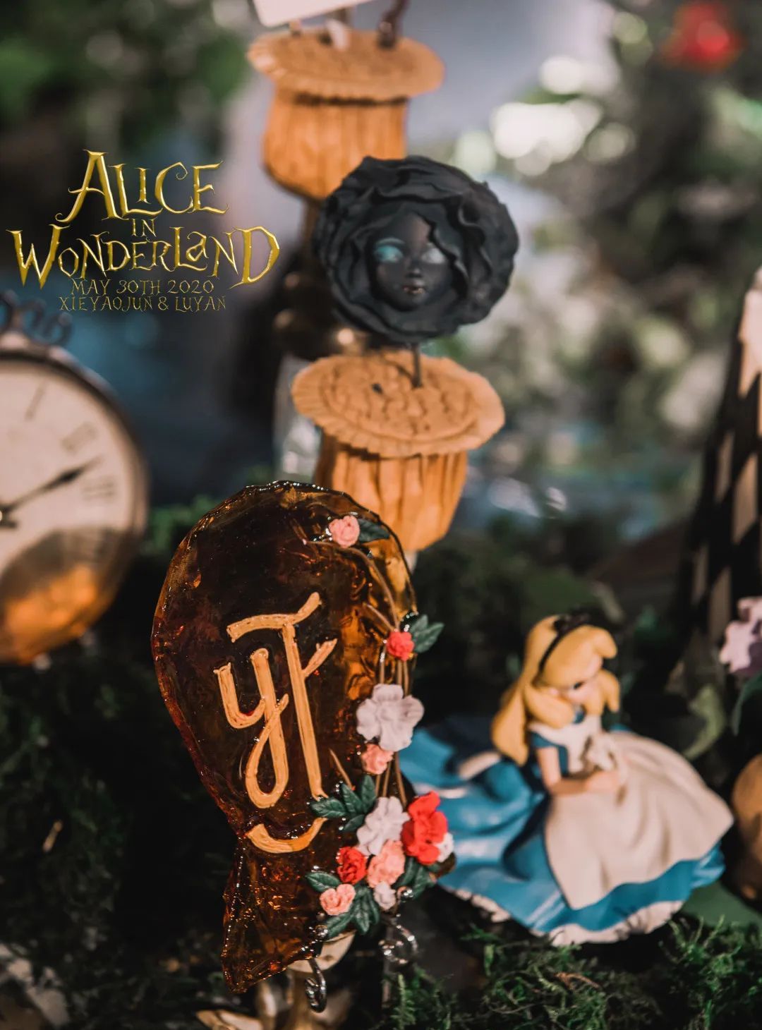 爱丽丝梦游仙境的奇幻婚礼，充满魔法的奇妙现场