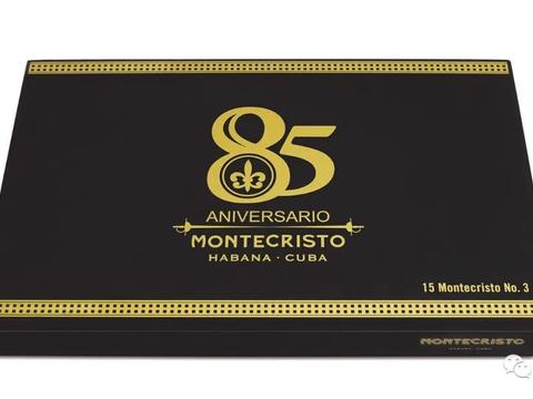 蒙特三号85周年纪念版雪茄出炉 限定西班牙发行2千盒