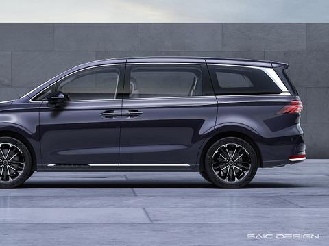 配全新狮标LOGO 或于成都车展首发 荣威iMAX8官图曝光