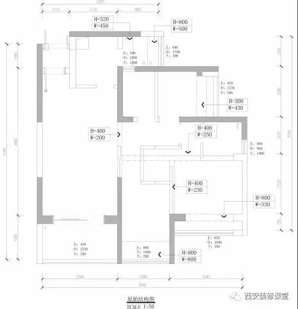 95m²小三房，三口之家超强收纳