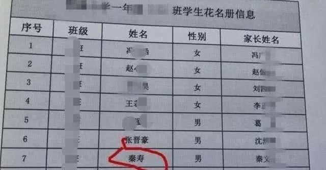 小学生的奇葩名字"绝了",家长脑洞大开