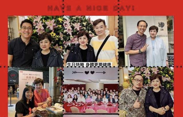 甄珍72岁生日前夫谢贤送祝福,两人离婚逾40年,老来破冰情谊不减
