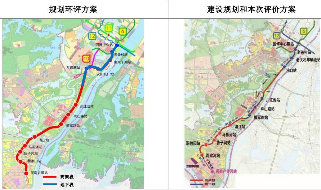 武汉地铁汉南线大小交路出炉,四大重点站点曝光!