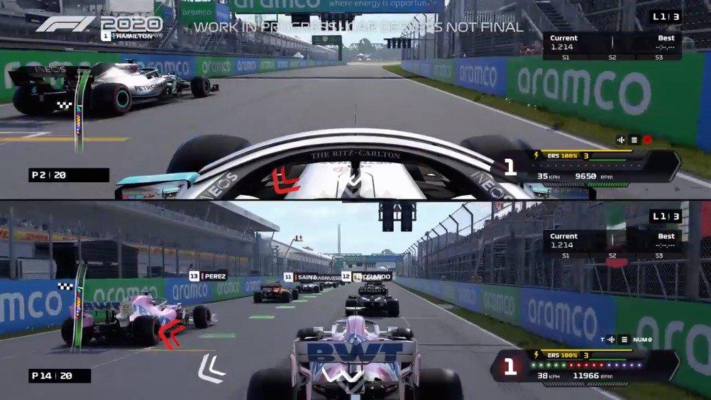 f12020双人分屏模式