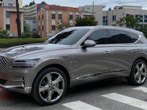 捷尼赛思GV80实拍曝光 车身尺寸比宝马X5大