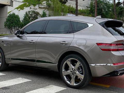 捷尼赛思GV80实拍曝光 车身尺寸比宝马X5大