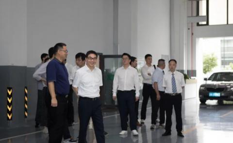 上汽大众陈贤章总经理走访调研华东市场