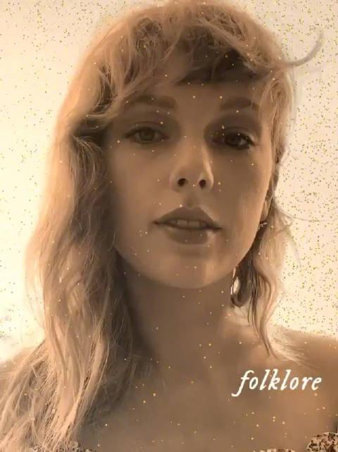 霉霉曝光新专辑《folklore》ins滤镜特效!