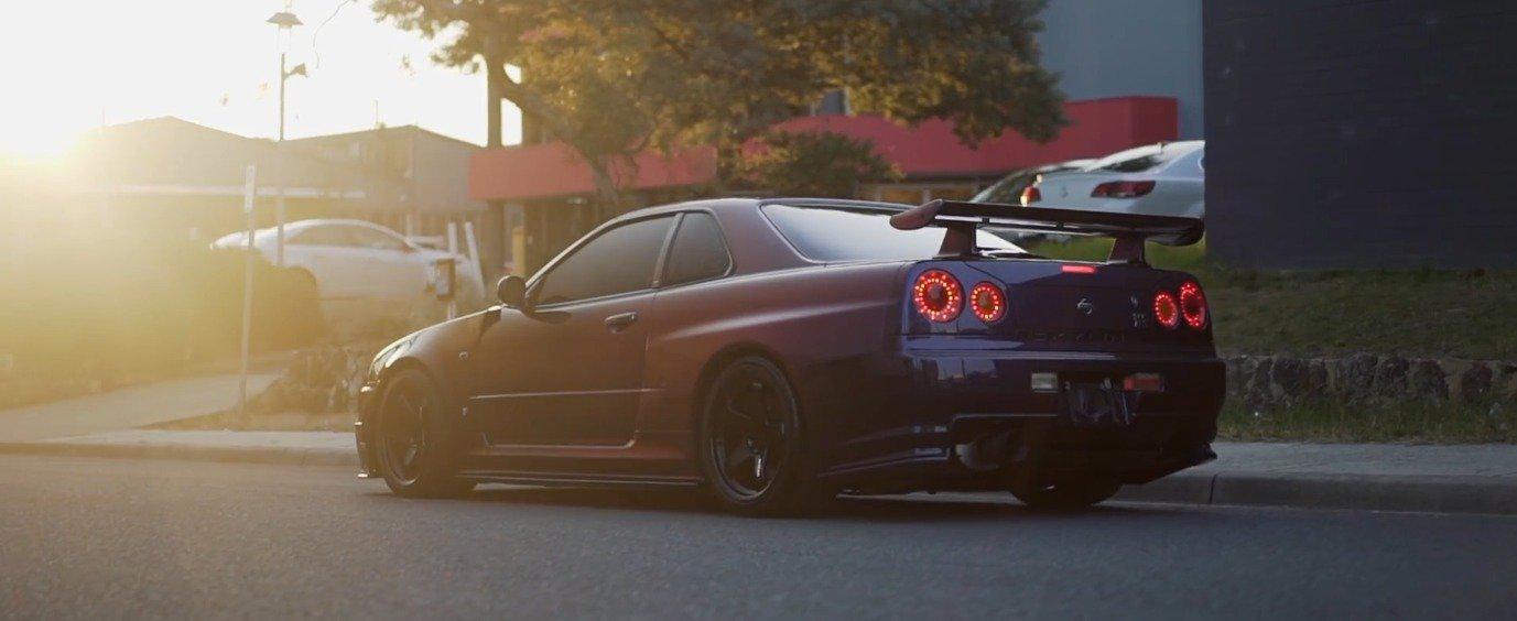 gtr skyline r34,skylinegtrr34 这台skyline r34 gtr 引起极度舒适