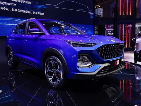 2020成都车展丨外观庄重大气 江淮嘉悦X8实拍