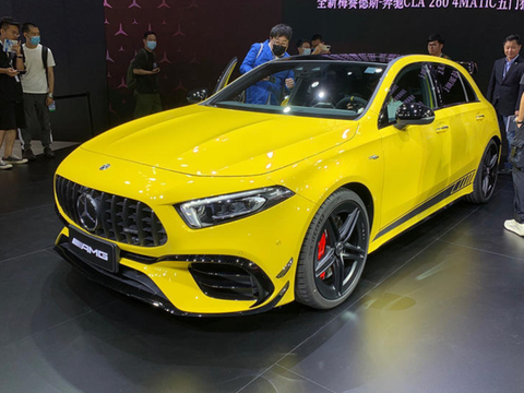 成都车展 全新AMG A 45正式上市