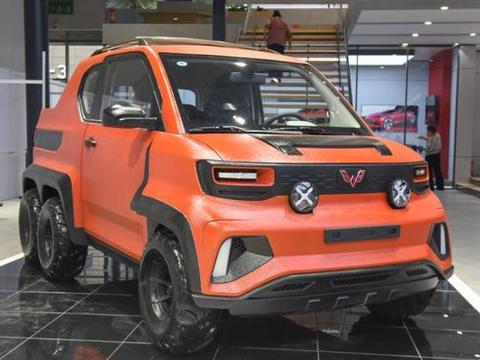 成都车展：五菱皮卡来了，不烧油，大城市畅通无阻