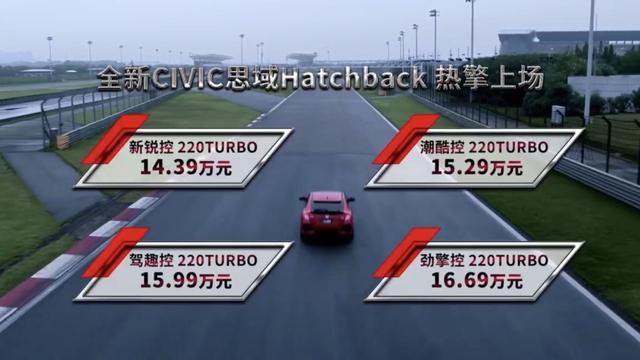 售价14.39万元起 全新CIVIC思域Hatchback携情怀而来?