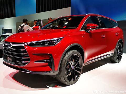 新款唐DM成都车展实拍：这个内饰是真的爱了