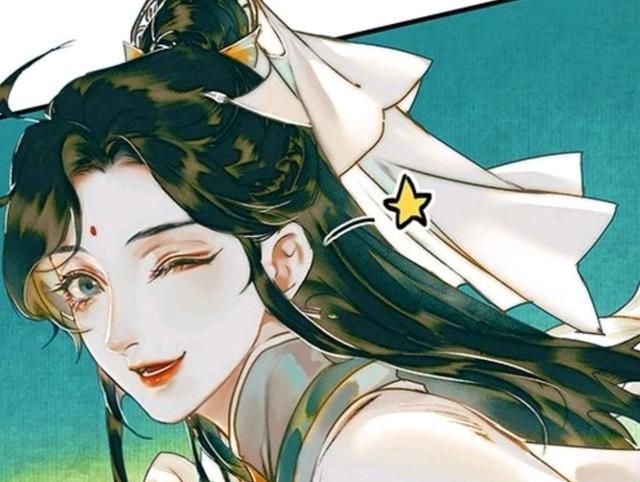 《天官赐福》漫画师青玄女装登场,呆萌若邪将花城卷上