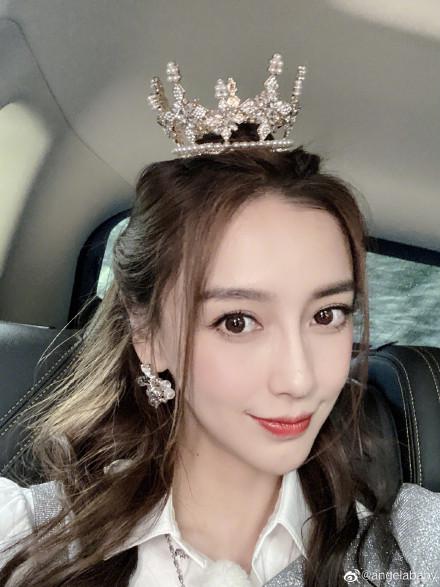 angelababy公主风,angelababy公主 angelababy女团风皇冠造型网友大赞公主出逃