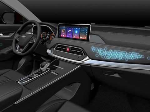 江淮嘉悦X8内饰实拍图曝光 空间灵活多变