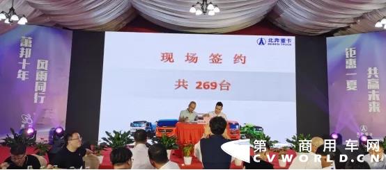 斩获订单269辆!北奔重卡杭州地区产品体验活动圆满收官