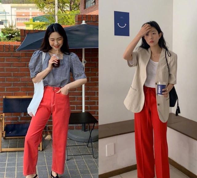 艳亮色服装的穿搭秘诀，让你穿上就出众 冲击路人视觉