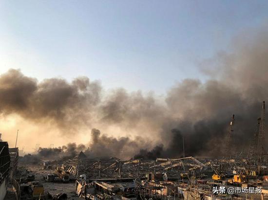 场面惊人!黎巴嫩贝鲁特港大爆炸前后对比