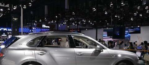 目前只有V8动力可用，新的宾利出现在成都车展上